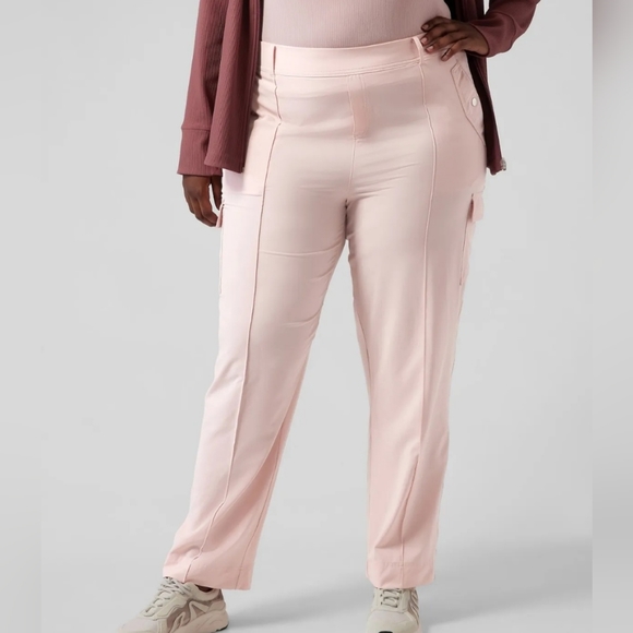 Athleta Vienna Cargo Pant in Orchid Pink MSRP $109 W-390 - Picture 8 of 13